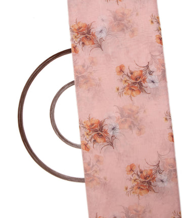 Printed Organza Fabric Online Shopping Material Saree Skirt